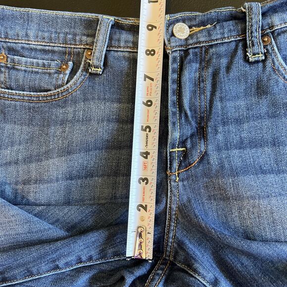 LUCKY BRAND Jeans Womens 10/30 Blue Mid Rise Straight Stretch Denim 29.5" Inseam - Picture 12 of 14